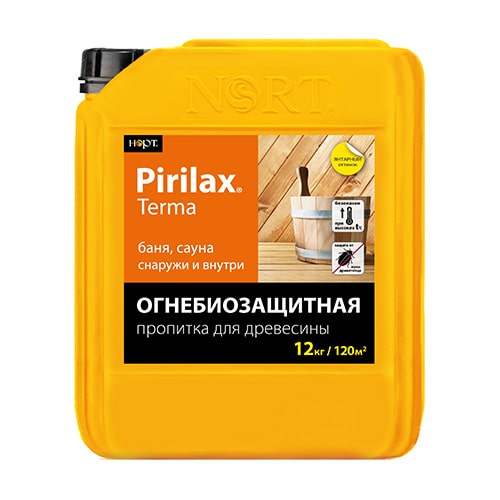 Биопирен Pirilax - Terma (Пирилакс - Терма) для древесины (12 кг)