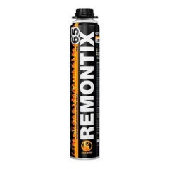 Огнестойкая монтажная пена «Remontix Pro 65 Fire Stop» (850 мл)