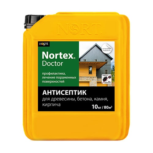 Антисептик Nortex - Doctor (Нортекс - Доктор) для древесины (10 кг)