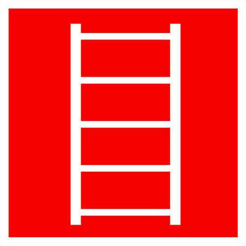 Знак F03 Пожарная лестница