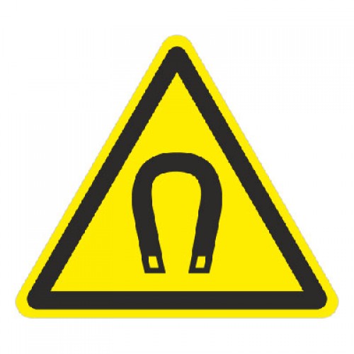 Знак W13 Внимание. Магнитное поле
