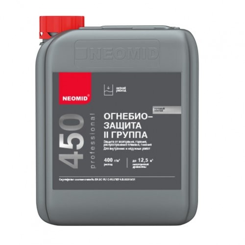 Огнебиозащитный состав для дерева NEOMID 450-2