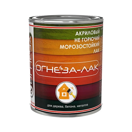 Лак акриловый ОГНЕЗА-ЛАК-ОД матовый