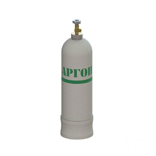 Газовый баллон аргоновый 5 л (РИФ)