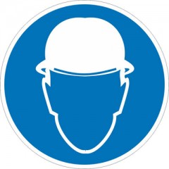 Знак М02 Работать в защитной каске