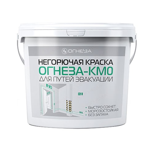 Негорючая краска ОГНЕЗА-КМ0