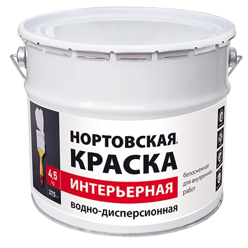 Нортовская краска интерьерная (4,5 кг)