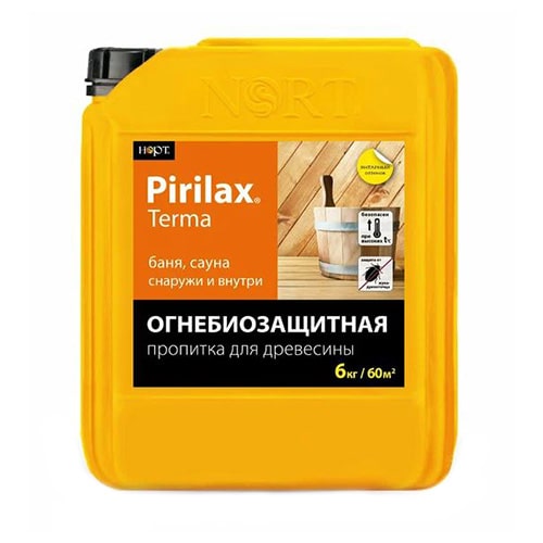 Биопирен Pirilax - Terma (Пирилакс - Терма) для древесины (6 кг)